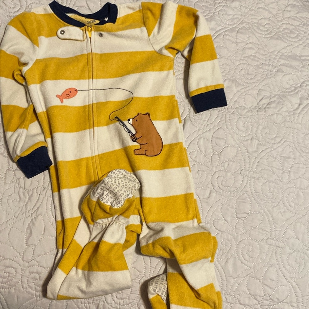 Fleece pajamas 2T